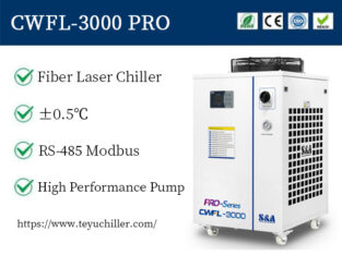 Industrial chiller CWFL-3000 for 3KW fiber laser